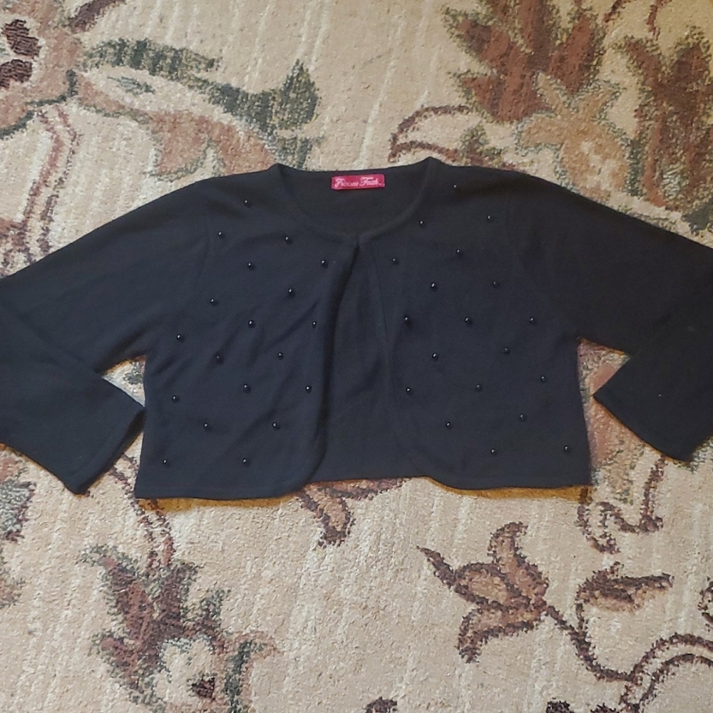 Girl's Cropped Sweater